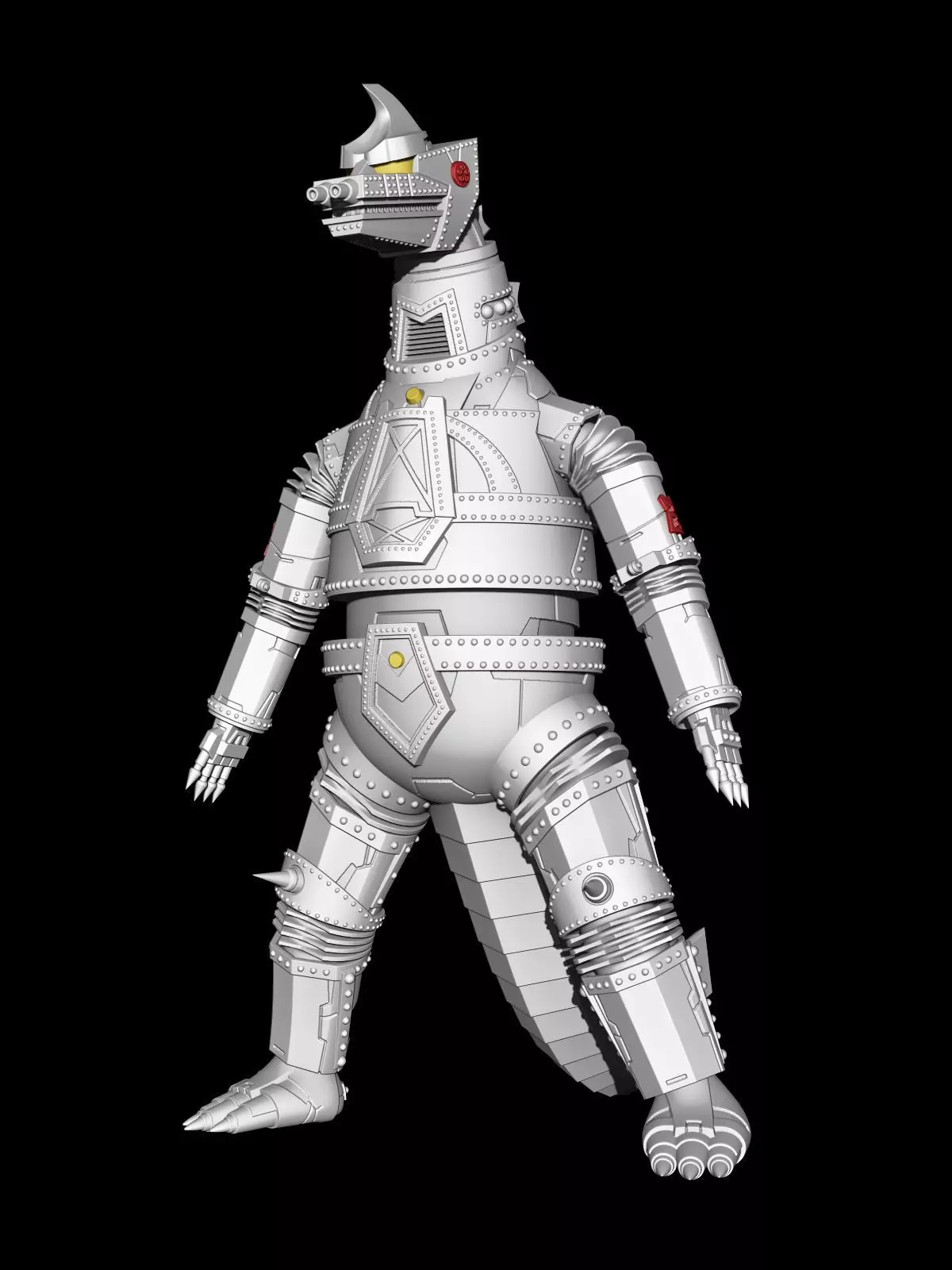 Mechagodzilla 1974 3D print model_0