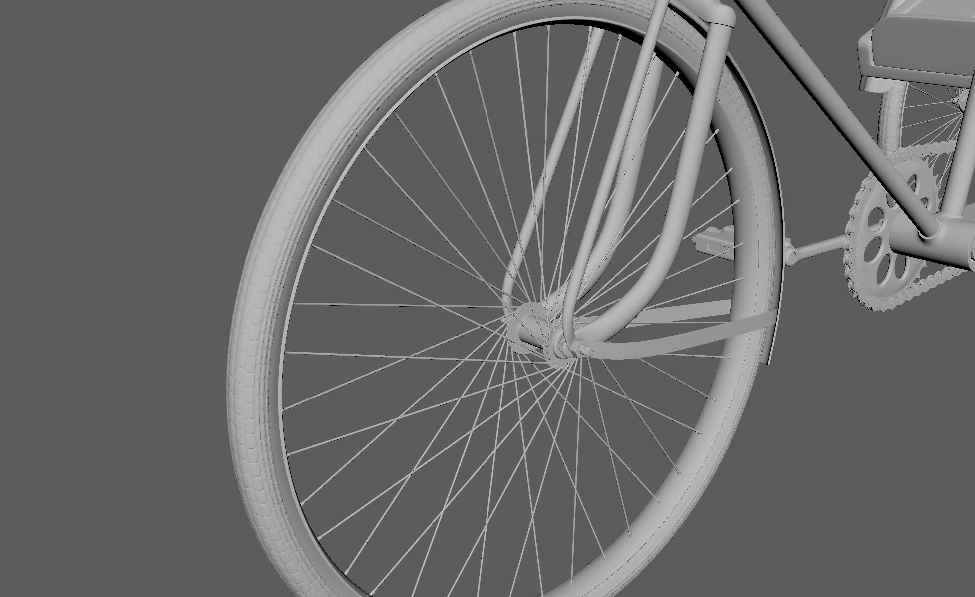 Rickshaw Banglai Rickshaw 3D model_9