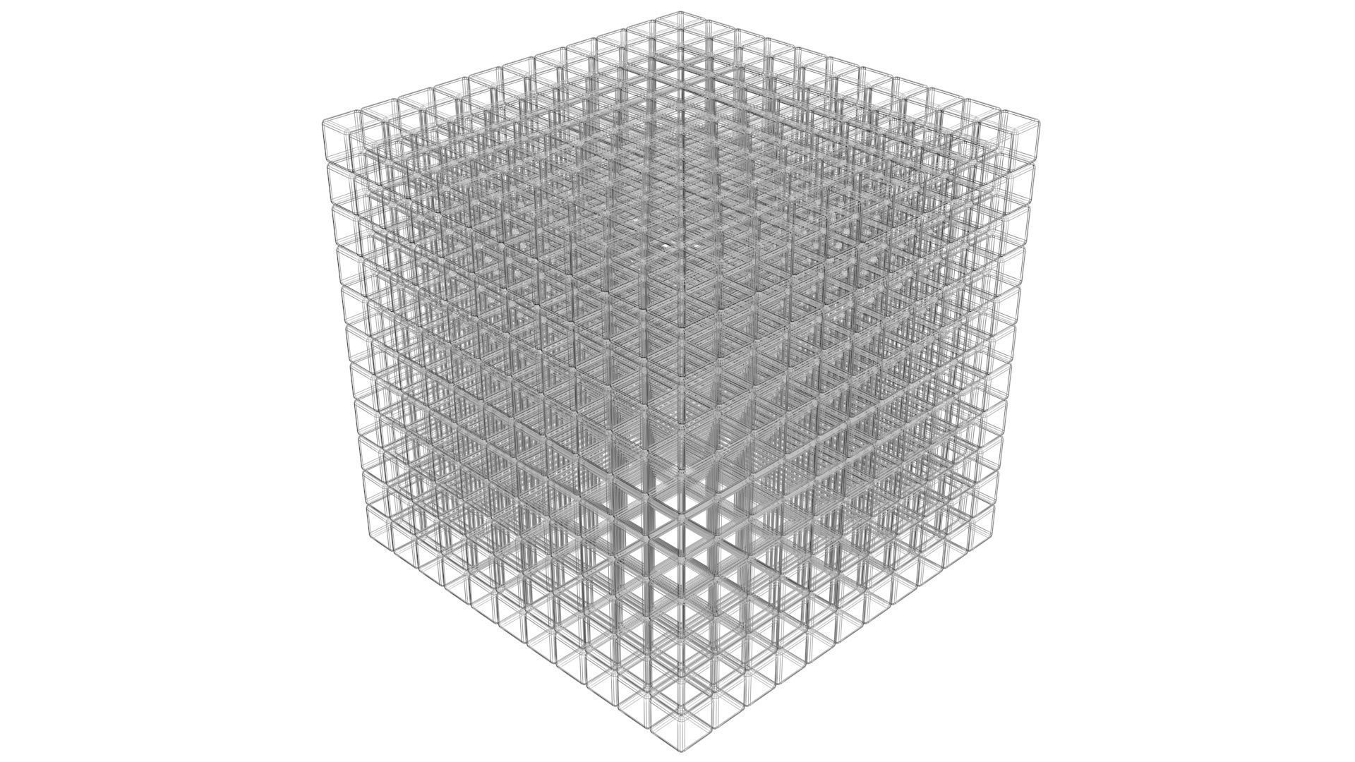 Rubiks Cube 11x11x11 3D model_11