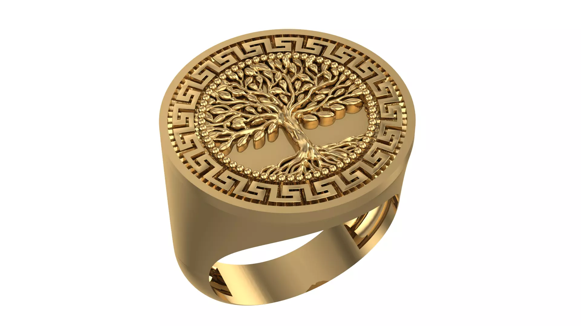 Tree of Life Ring-2 3D print model_0