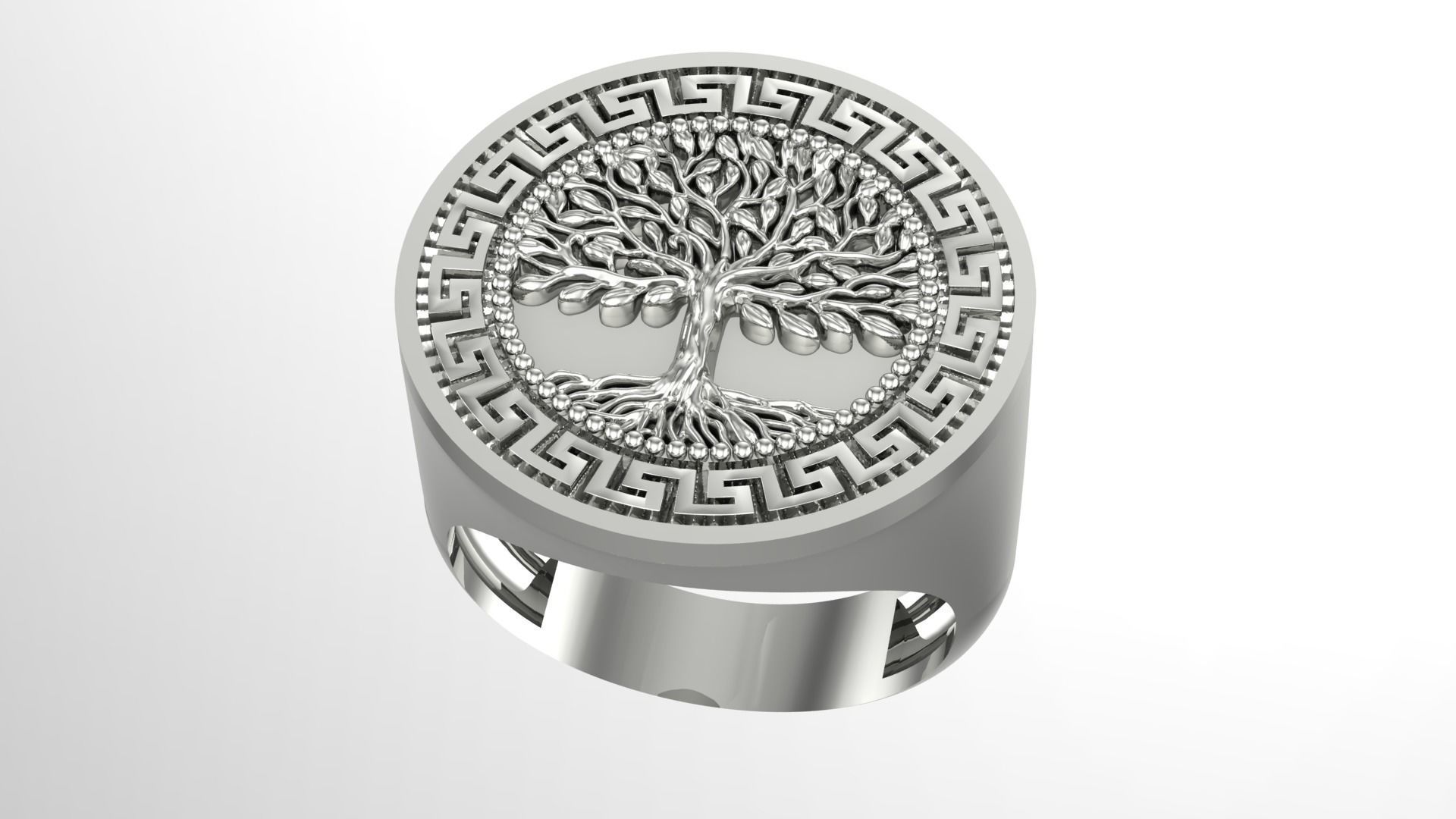 Tree of Life Ring-2 3D print model_1