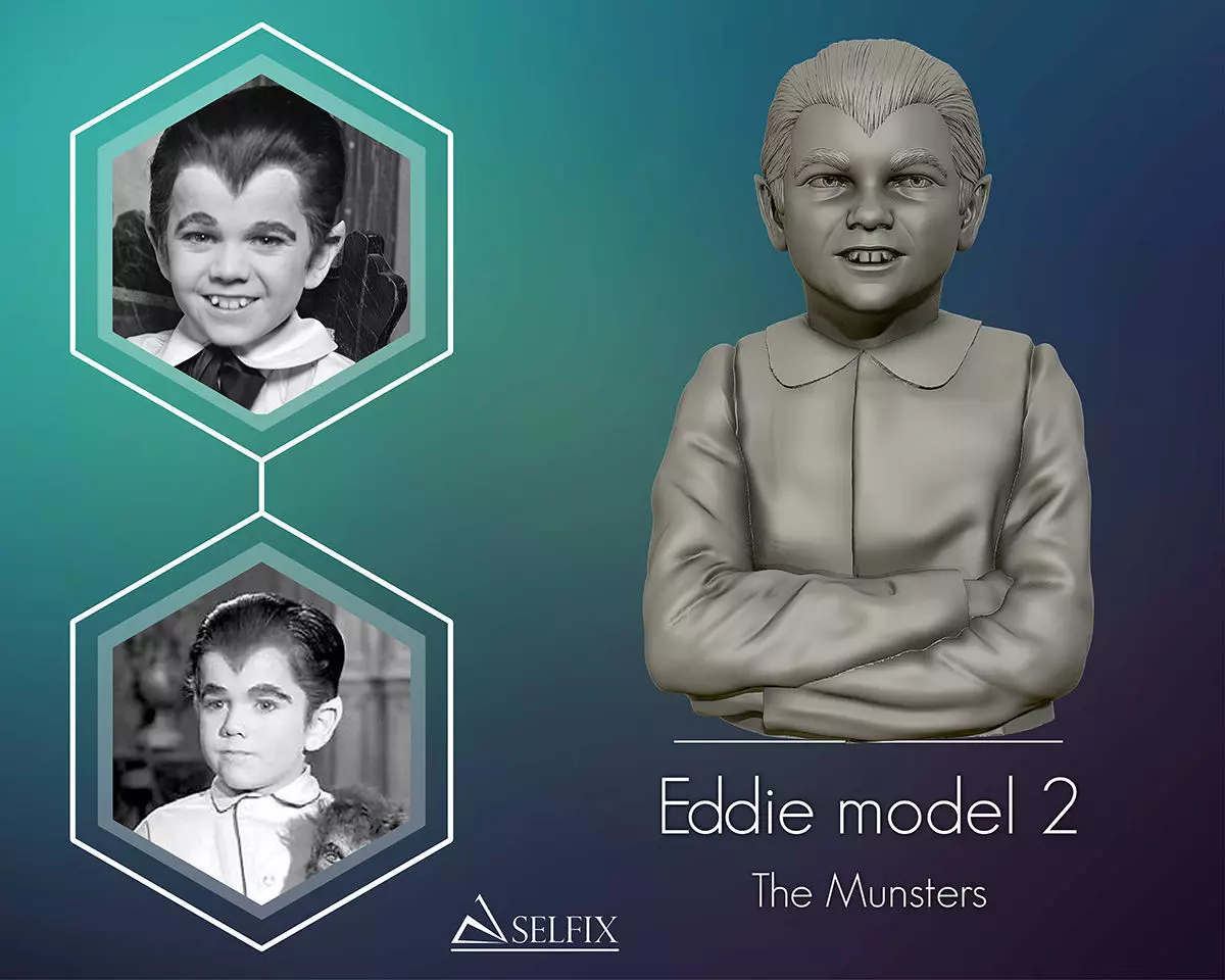 Eddie from the munsters model 2 3D print model_0