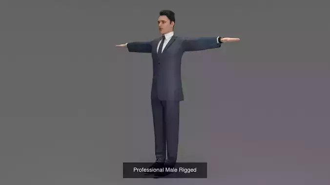 VR  AR  Low-poly  Character Combo Pack 3D Model Collection