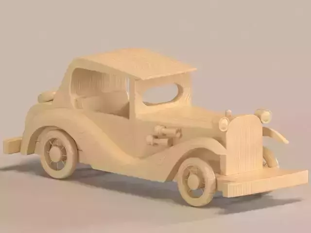 Wooden Toy Car