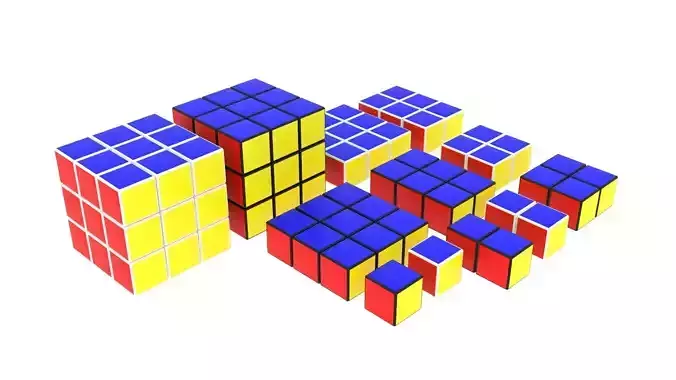 Rubiks Cubes Set
