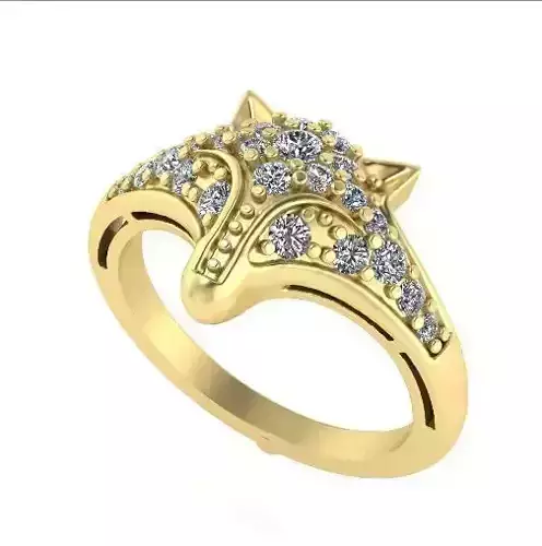 Fox head ring Model 1898