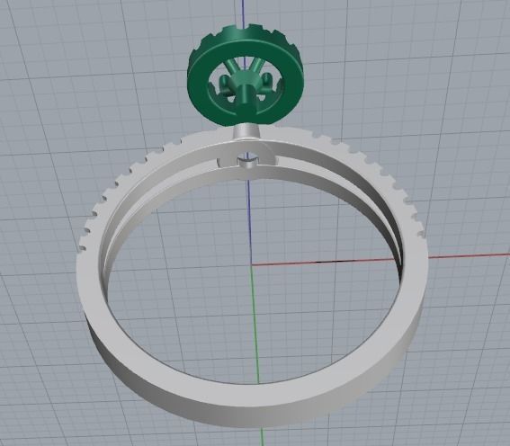 Ring Model 1896 3D print model_4