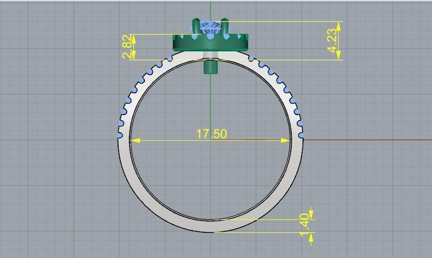 Ring Model 1896 3D print model_5