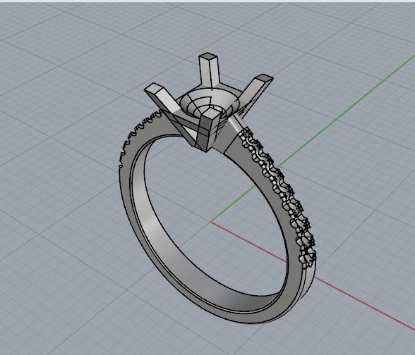 Soliter Ring Model 1895 3D print model_2