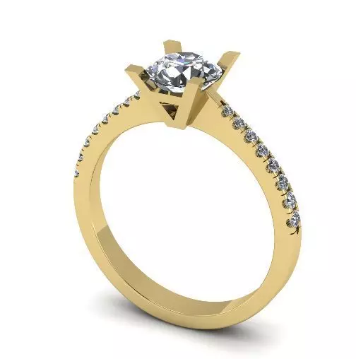 Soliter Ring Model 1895 3D print model_0