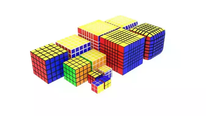 Rubiks Cubes Set