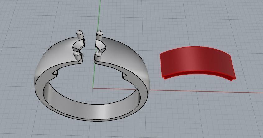 Ring Model 1907 3D print model_3