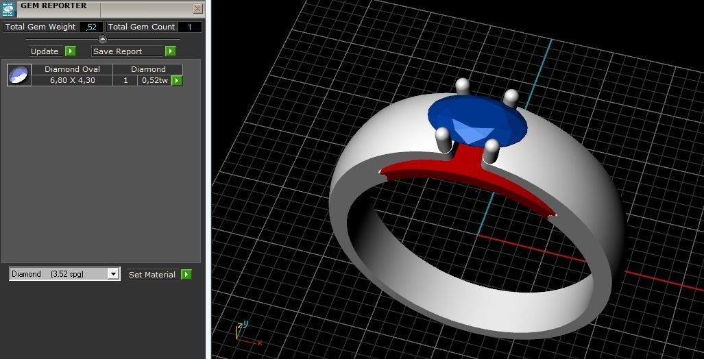 Ring Model 1907 3D print model_9