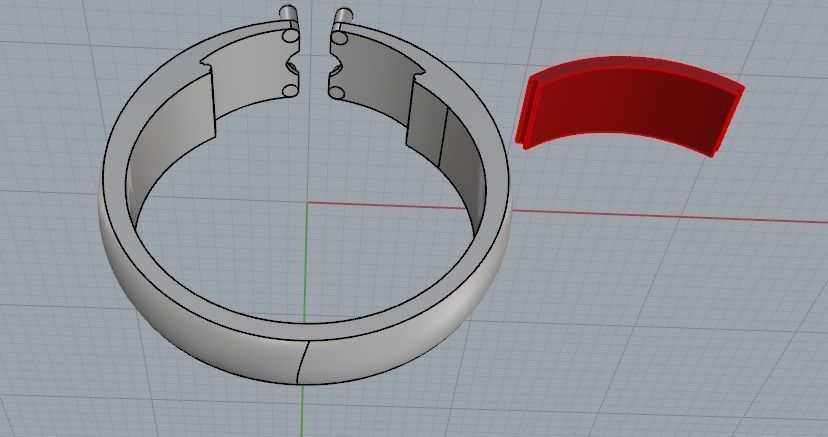 Ring Model 1907 3D print model_4