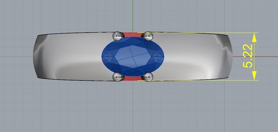 Ring Model 1907 3D print model_6