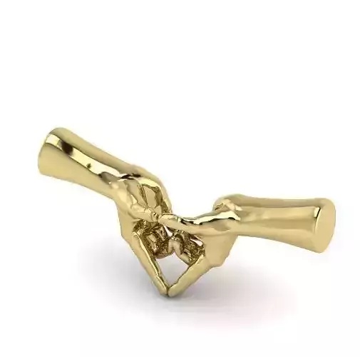 Human hand Model 1903 3D print model