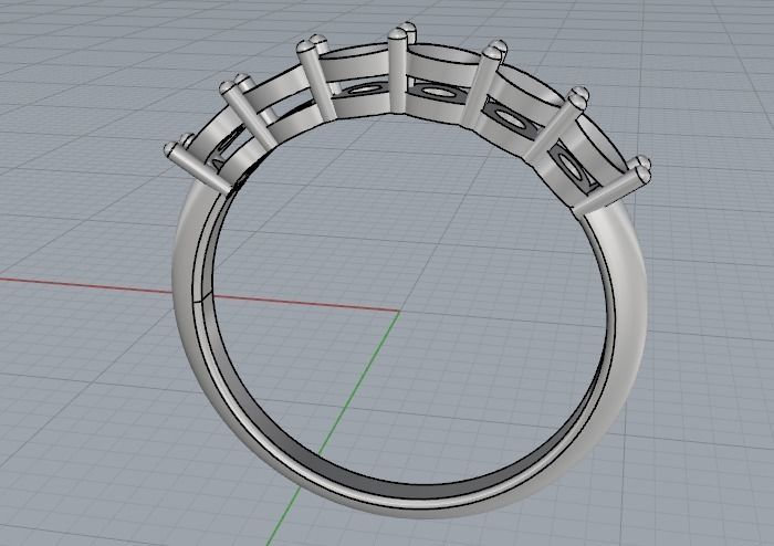 Soliter Ring Model 1902 3D print model_2