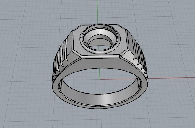 Ring Model 1899 3D print model_5