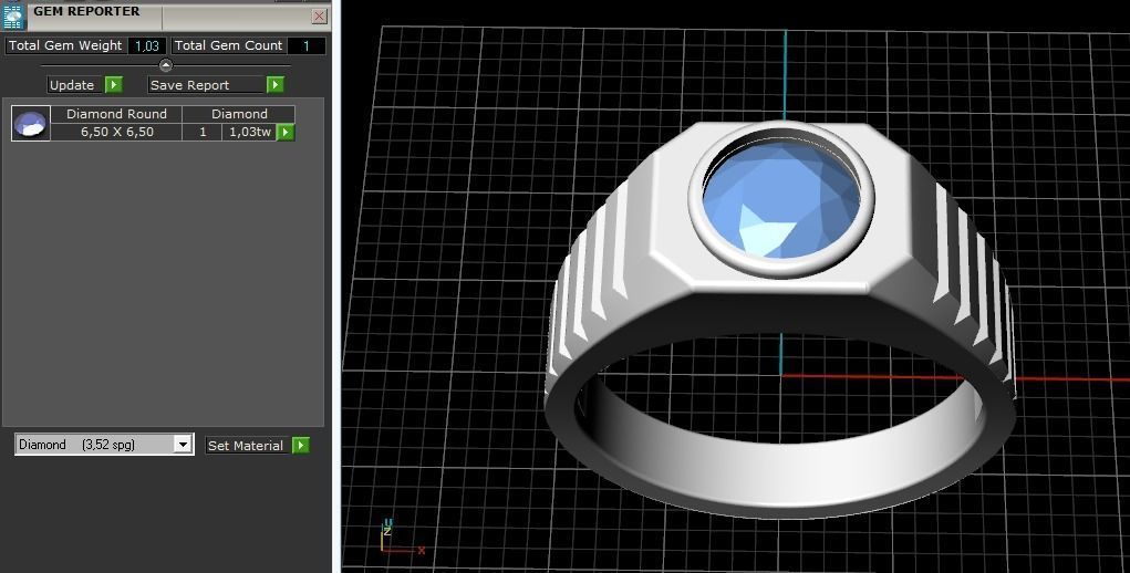Ring Model 1899 3D print model_10