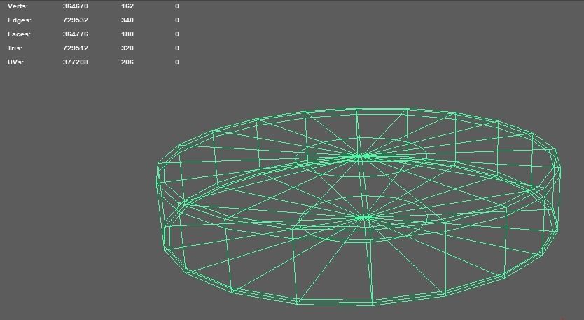 Carroms Full Set 3D model_9