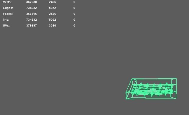 Carroms Full Set 3D model_8