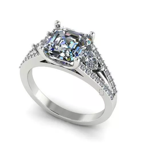 Ring 3dm stl obj render Model 1912 3D print model_0