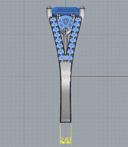 Ring 3dm stl obj render Model 1912 3D print model_6