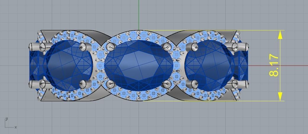 Ring Model 1910 3D print model_6
