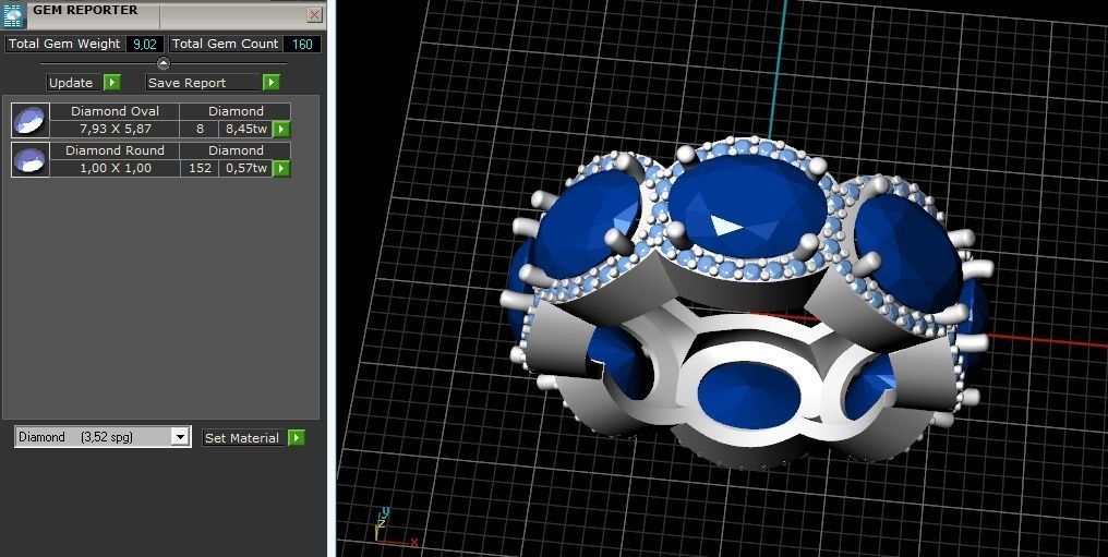 Ring Model 1910 3D print model_8