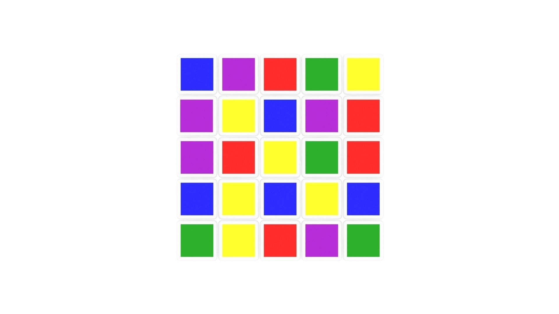 Rubiks Cube 5x5x5 3D model_9