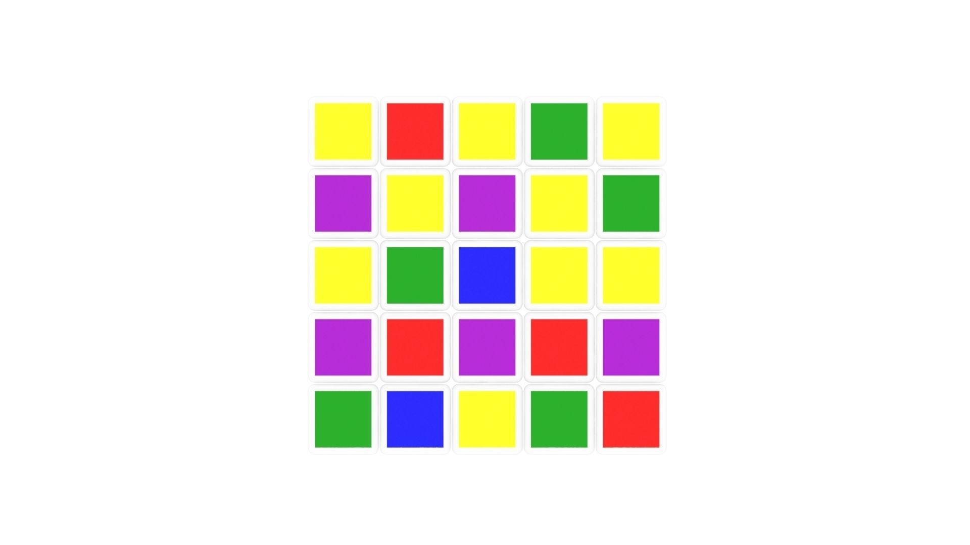 Rubiks Cube 5x5x5 3D model_7