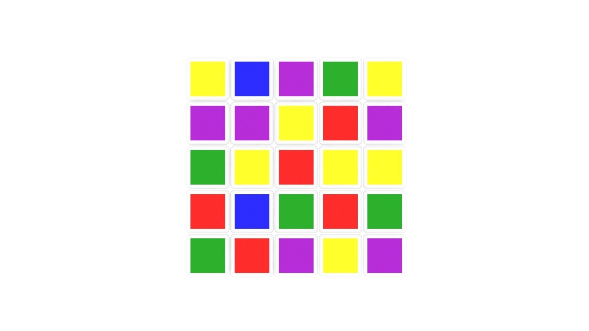 Rubiks Cube 5x5x5 3D model_8