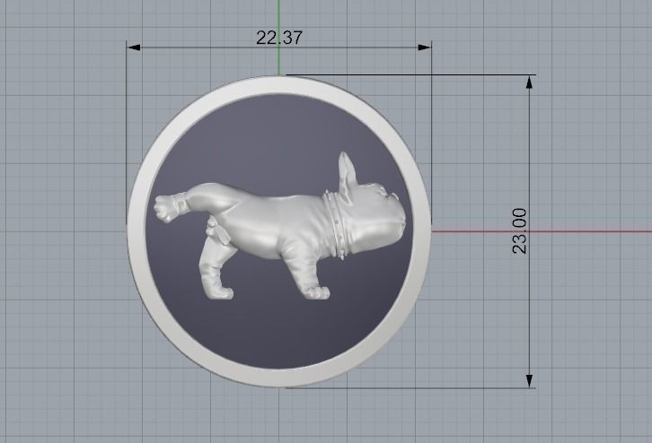 Bulldog dog Model 1926 3D print model_6