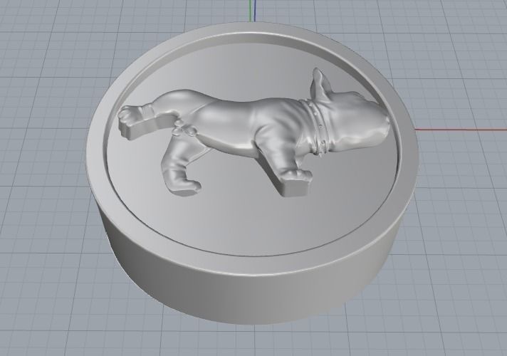 Bulldog dog Model 1926 3D print model_2