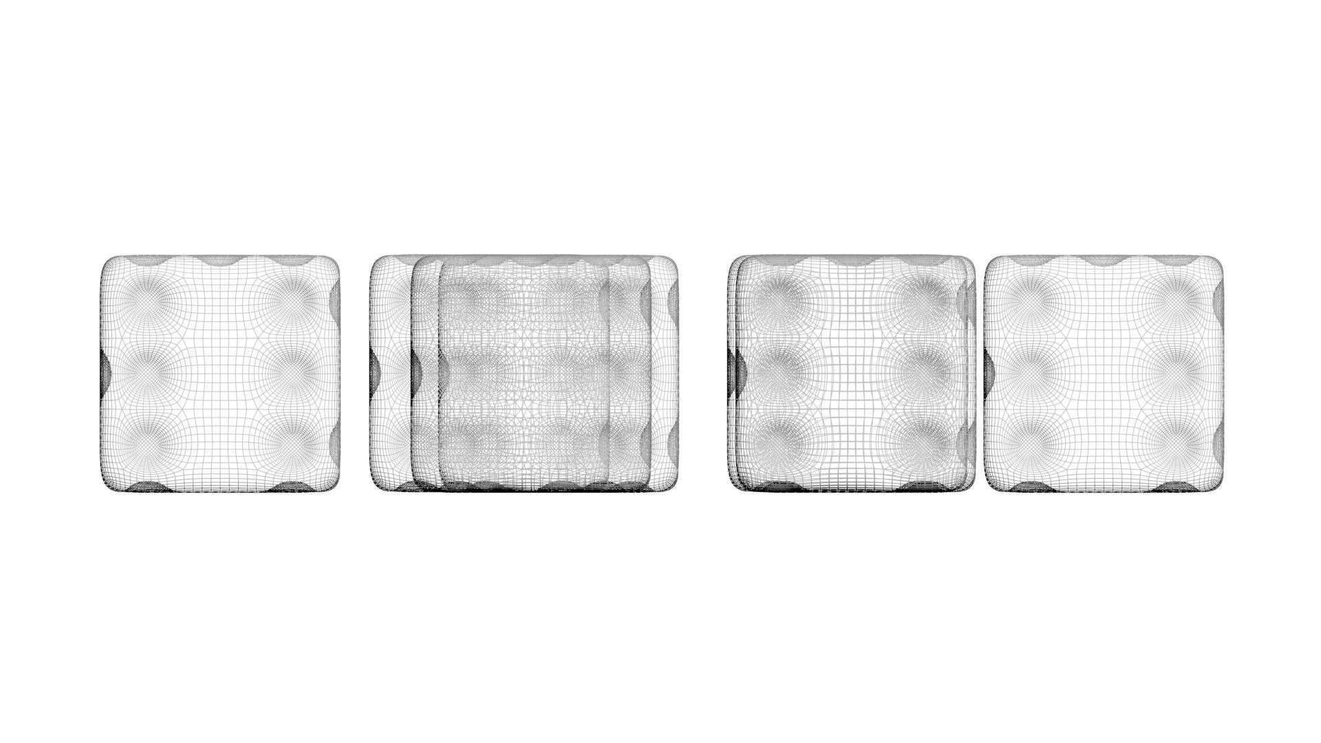 6 Edged Dices 3D print model_37