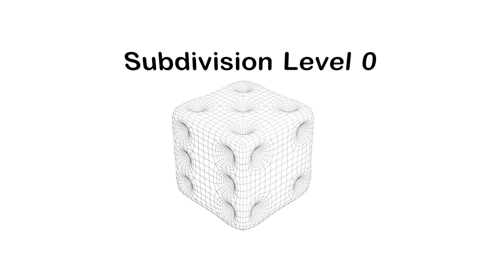 6 Edged Dices 3D print model_40