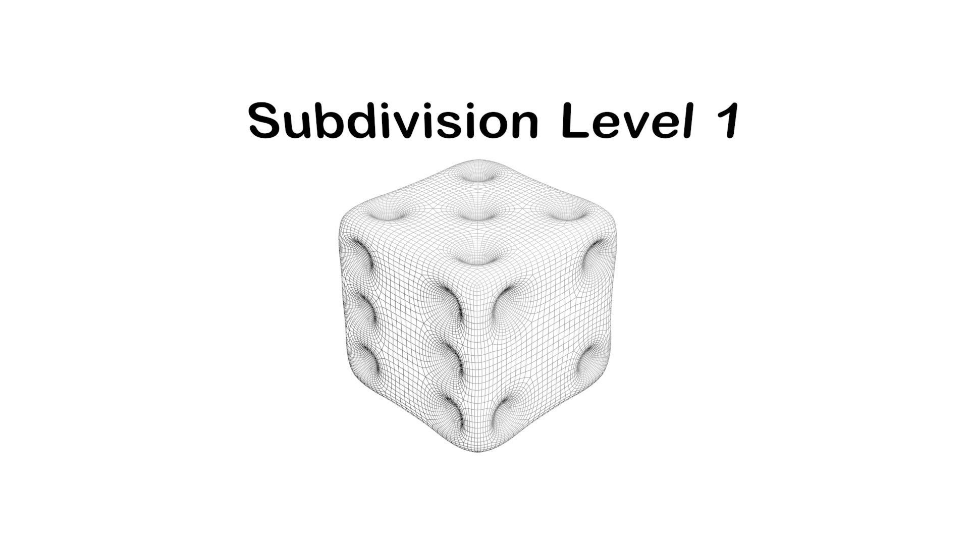 6 Edged Dices 3D print model_39