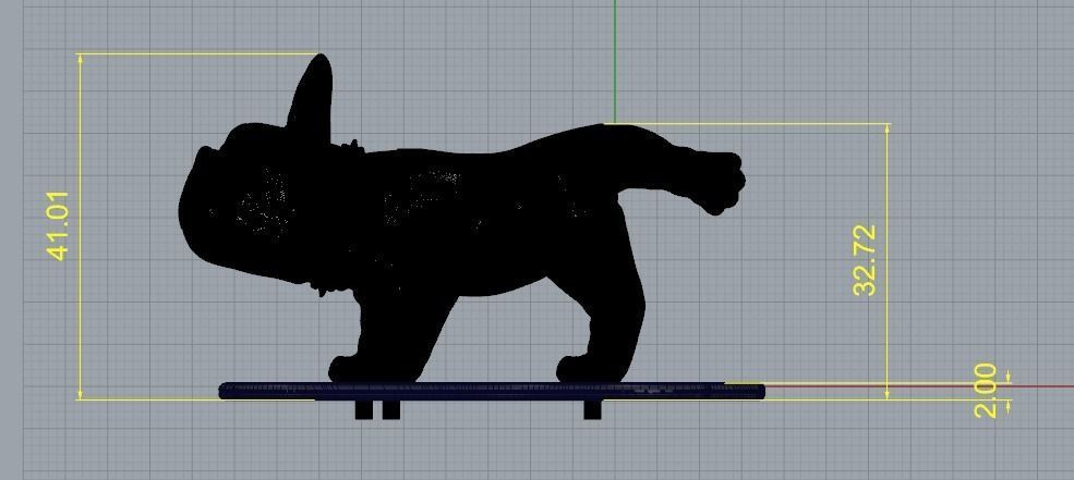 Bulldog dog Model 1925 3D print model_7