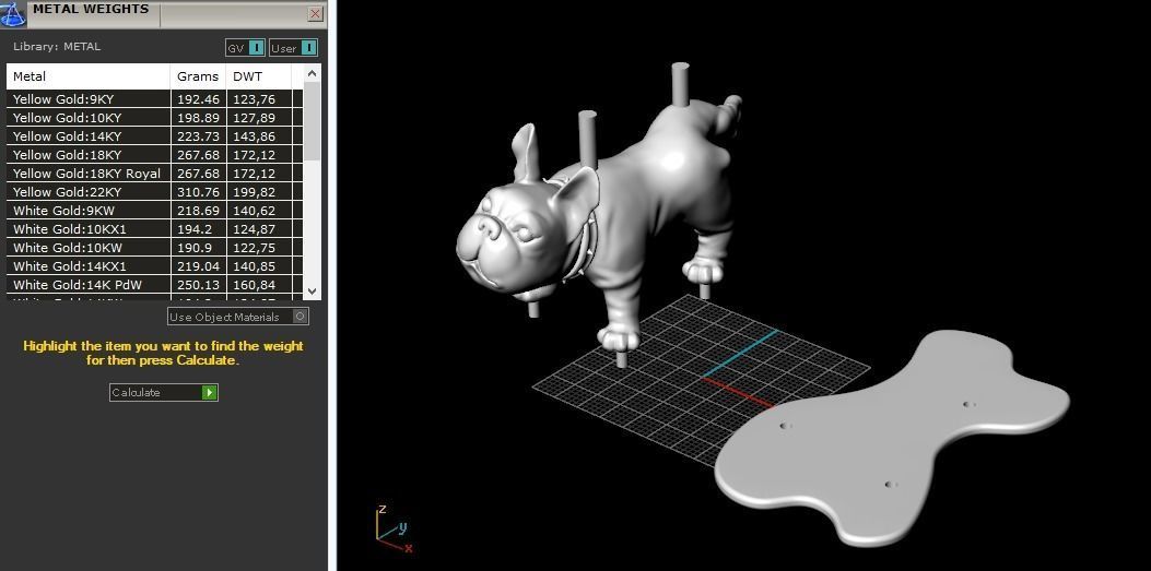 Bulldog dog Model 1925 3D print model_9