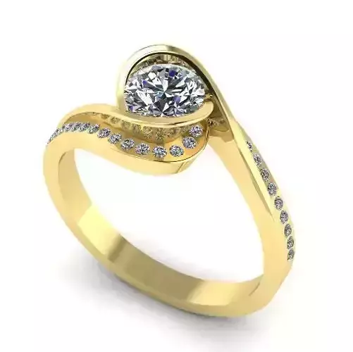 Womens ring 17mm Model 1923