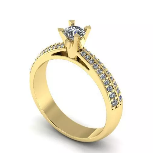 Soliter Ring Model 1920 3D print model_0