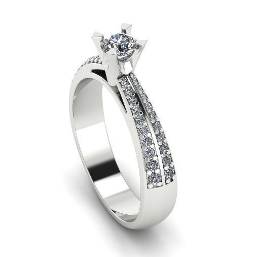 Soliter Ring Model 1920 3D print model_1