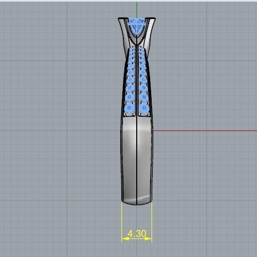 Soliter Ring Model 1920 3D print model_6