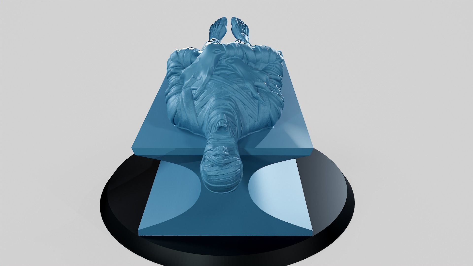 Mummy Tomb - Pen Holder Apple - Wacom - Default Pen 3D print model_16