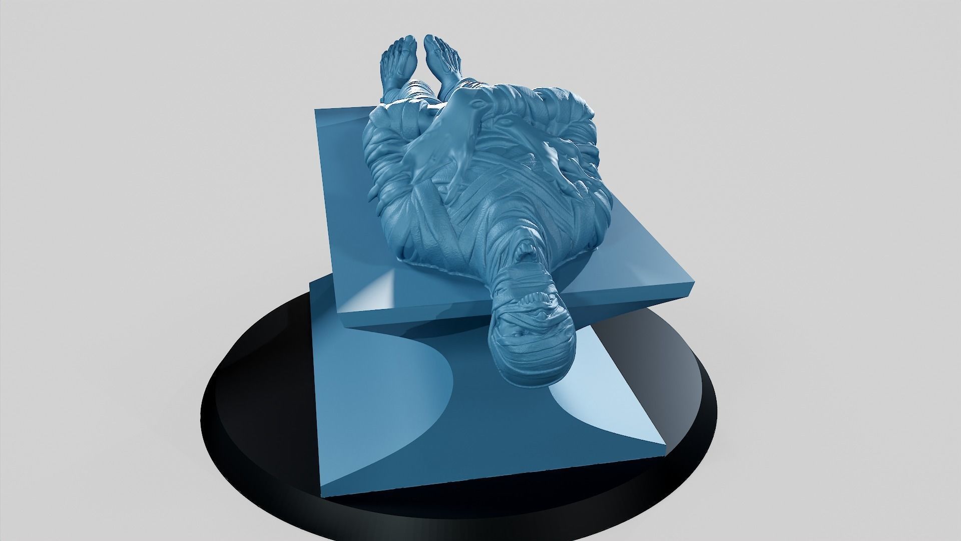 Mummy Tomb - Pen Holder Apple - Wacom - Default Pen 3D print model_17