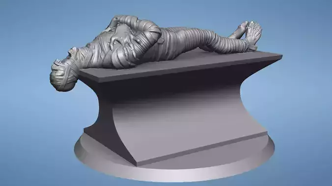 Mummy Tomb - Pen Holder Apple - Wacom - Default Pen 3D print model