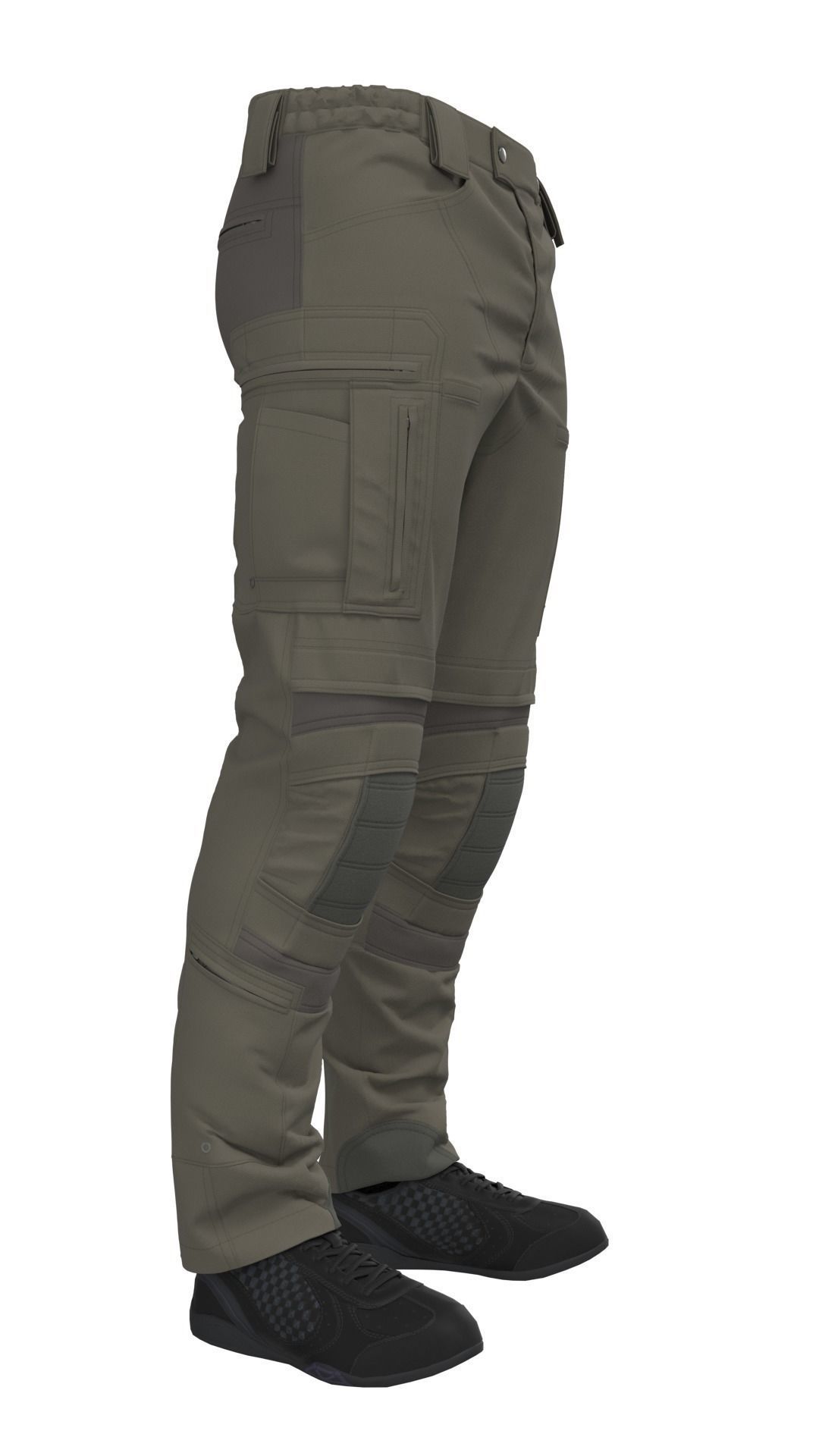 UF PRO Striker XT Eagle Gen 2 Combat pants - Marvelous Designer 3D model_6