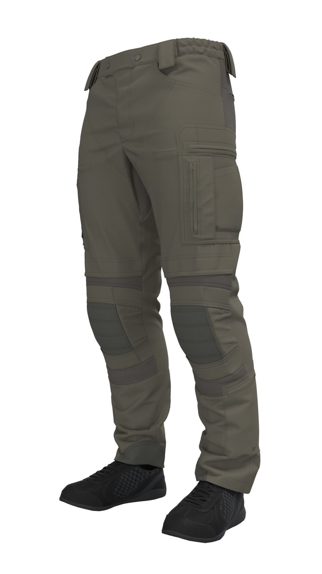 UF PRO Striker XT Eagle Gen 2 Combat pants - Marvelous Designer 3D model_17