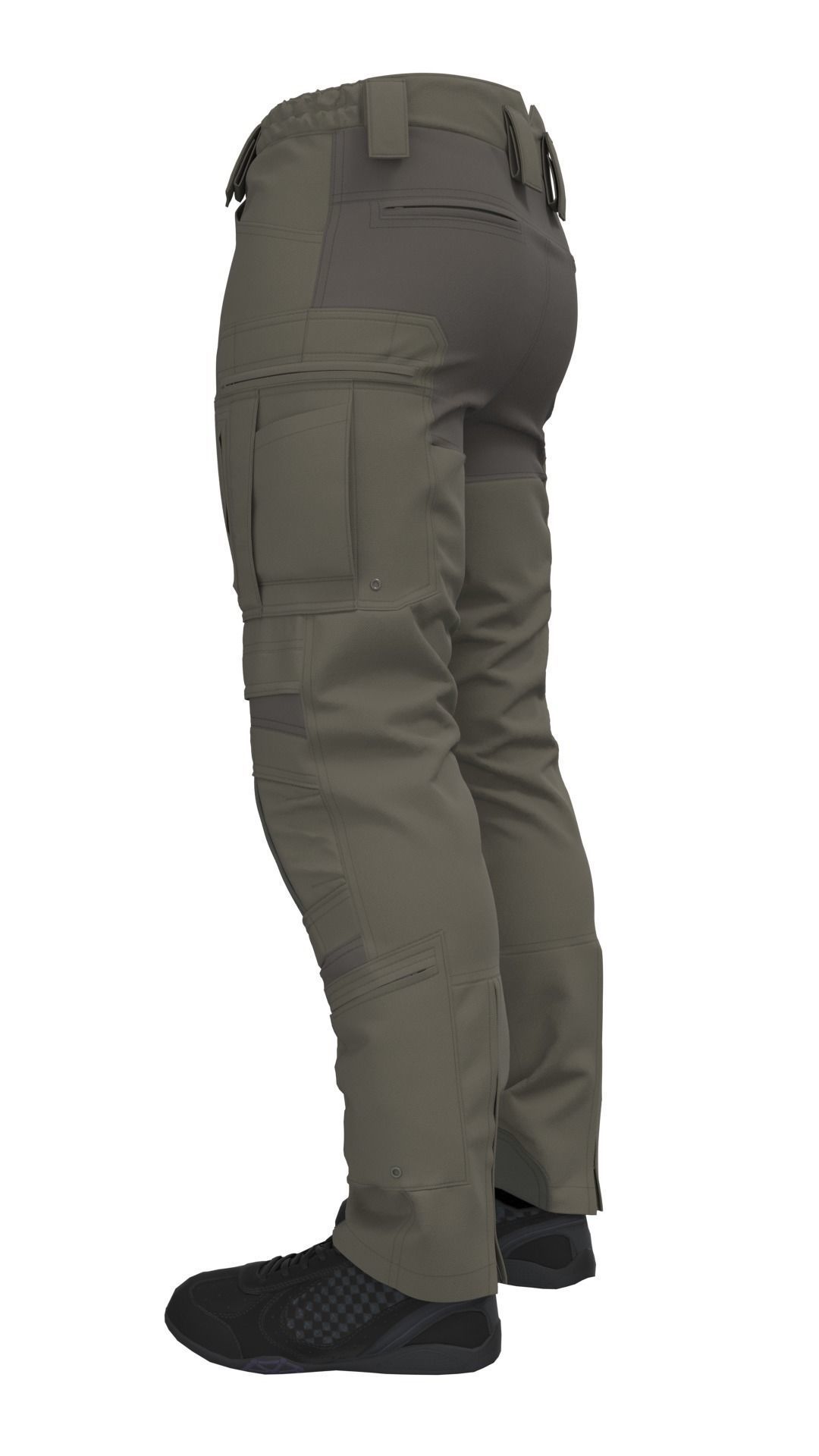 UF PRO Striker XT Eagle Gen 2 Combat pants - Marvelous Designer 3D model_14