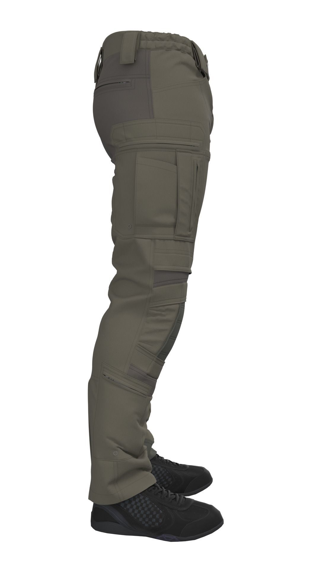 UF PRO Striker XT Eagle Gen 2 Combat pants - Marvelous Designer 3D model_7